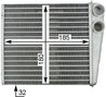 Schimbator caldura incalzire habitaclu MAHLE AH 208 000S