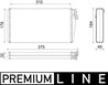 SCHIMBATOR CALDURA INCALZIRE HABITACLU MAHLE AH 295 000P - Compatibil cu DAF, RENAULT TRUCKS, VOLVO