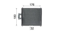 SCHIMBATOR CALDURA INCALZIRE HABITACLU MAHLE AH 75 000P - Compatibil cu AUDI, SEAT, SKODA, SKODA (SVW), VW, VW (SVW)