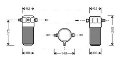 Uscator aer conditionat Ava Quality Cooling AID032