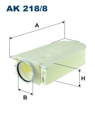 FILTRU AER FILTRON AK 218/8 - Compatibil cu MERCEDES-BENZ