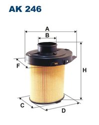 FILTRU AER FILTRON AK 246 - Compatibil cu CITROEN, PEUGEOT, TALBOT