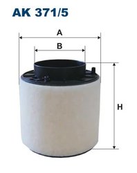 FILTRU AER FILTRON AK 371/5 - Compatibil cu AUDI