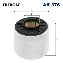 FILTRU AER FILTRON AK 376 - Compatibil cu AUDI