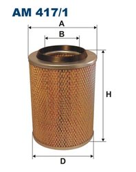FILTRU AER FILTRON AM 417/1 - Compatibil cu MERCEDES-BENZ, PUCH