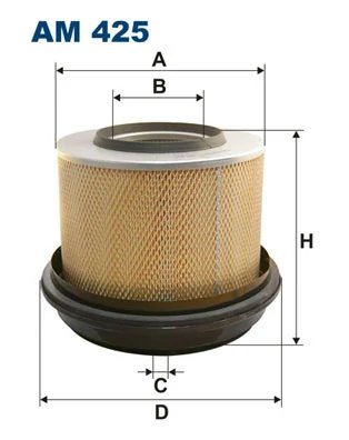 FILTRU AER FILTRON AM 425 - Compatibil cu MERCEDES-BENZ