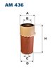 FILTRU AER FILTRON AM 436 - Compatibil cu NISSAN