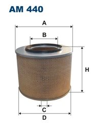 FILTRU AER FILTRON AM 440 - Compatibil cu MERCEDES-BENZ