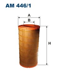 FILTRU AER FILTRON AM 446/1 - Compatibil cu AYATS, MAN, NEOPLAN