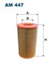 FILTRU AER FILTRON AM 447 - Compatibil cu DAF, FODEN TRUCKS, GINAF