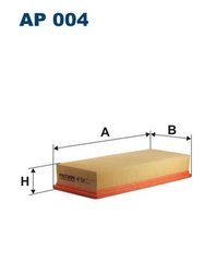 FILTRU AER FILTRON AP 004 - Compatibil cu ARO, AUDI, VW