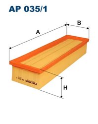 FILTRU AER FILTRON AP 035/1 - Compatibil cu ISDERA, MEGA, MERCEDES-BENZ
