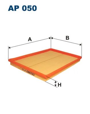 FILTRU AER FILTRON AP 050 - Compatibil cu IRMSCHER, OPEL, VAUXHALL