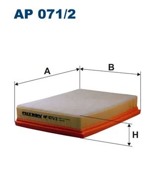 FILTRU AER FILTRON AP 071/2 - Compatibil cu OPEL, VAUXHALL