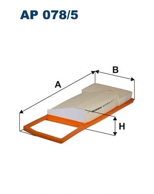 FILTRU AER FILTRON AP 078/5 - Compatibil cu FIAT