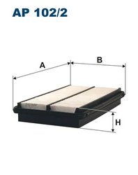 FILTRU AER FILTRON AP 102/2 - Compatibil cu HONDA