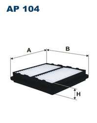FILTRU AER FILTRON AP 104 - Compatibil cu HONDA, ROVER