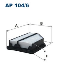 FILTRU AER FILTRON AP 104/6 - Compatibil cu HONDA