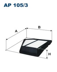 FILTRU AER FILTRON AP 105/3 - Compatibil cu HONDA