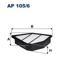 FILTRU AER FILTRON AP 105/6 - Compatibil cu HONDA