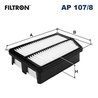 FILTRU AER FILTRON AP 107/8 - Compatibil cu HYUNDAI, KIA