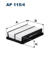 FILTRU AER FILTRON AP 115/4 - Compatibil cu MAZDA