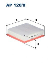 FILTRU AER FILTRON AP 120/8 - Compatibil cu ISUZU