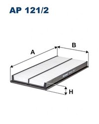 FILTRU AER FILTRON AP 121/2 - Compatibil cu SUBARU