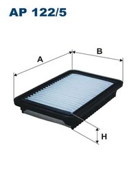 FILTRU AER FILTRON AP 122/5 - Compatibil cu HYUNDAI, KIA