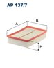 FILTRU AER FILTRON AP 137/7 - Compatibil cu NISSAN, RENAULT