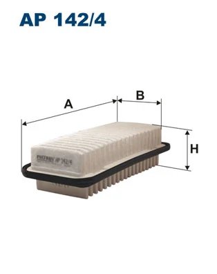 FILTRU AER FILTRON AP 142/4 - Compatibil cu TOYOTA