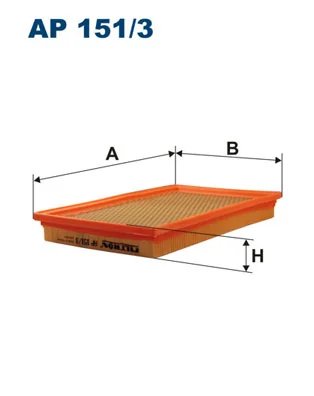 FILTRU AER FILTRON AP 151/3 - Compatibil cu FORD, MAZDA
