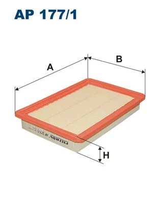 Filtru aer Filtron AP 177/1