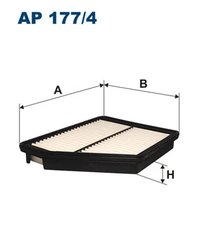FILTRU AER FILTRON AP 177/4 - Compatibil cu HYUNDAI