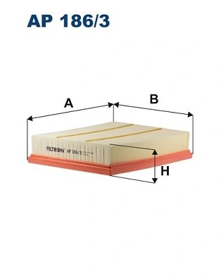 FILTRU AER FILTRON AP 186/3 - Compatibil cu FORD, FORD USA