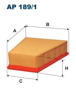 FILTRU AER FILTRON AP 189/1 - Compatibil cu SEAT, SKODA, VW