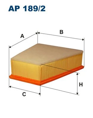 FILTRU AER FILTRON AP 189/2 - Compatibil cu SEAT, SKODA, VW