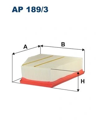 FILTRU AER FILTRON AP 189/3 - Compatibil cu AUDI, SEAT
