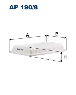 FILTRU AER FILTRON AP 190/8 - Compatibil cu OPEL, SUZUKI, VAUXHALL