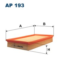 FILTRU AER FILTRON AP 193 - Compatibil cu DAIMLER, JAGUAR