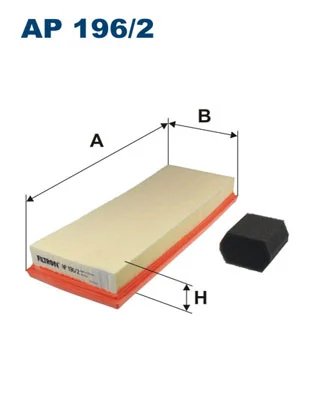 FILTRU AER FILTRON AP 196/2 - Compatibil cu CITROEN, DS, FIAT, JEEP, OPEL, PEUGEOT, TOYOTA, VAUXHALL