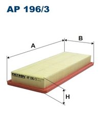 FILTRU AER FILTRON AP 196/3 - Compatibil cu CITROEN, MINI, PEUGEOT