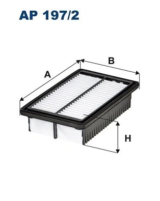 FILTRU AER FILTRON AP 197/2 - Compatibil cu HYUNDAI