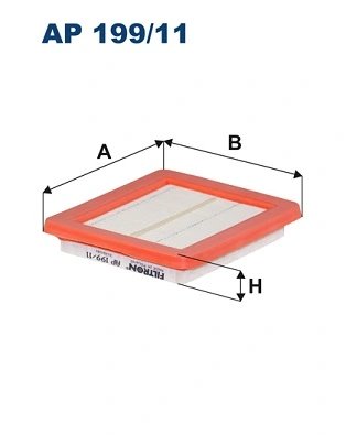 FILTRU AER FILTRON AP 199/11 - Piesa auto compatibila cu mai multe marci