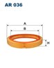 Filtru aer Filtron AR 036