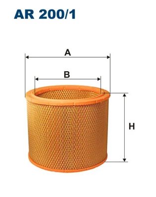 FILTRU AER FILTRON AR 200/1 - Piesa auto compatibila cu mai multe marci