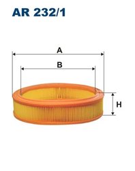 FILTRU AER FILTRON AR 232/1 - Compatibil cu FIAT, LANCIA, ZASTAVA