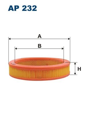 FILTRU AER FILTRON AR 232 - Compatibil cu FIAT