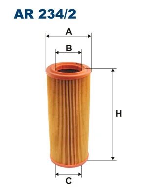 FILTRU AER FILTRON AR 234/2 - Compatibil cu FIAT, LANCIA