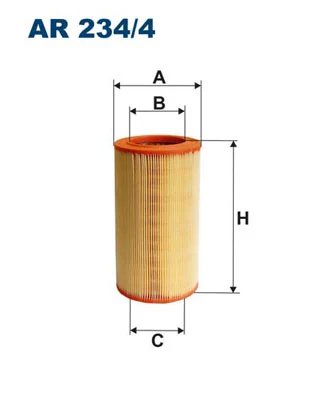 FILTRU AER FILTRON AR 234/4 - Compatibil cu CHRYSLER, FIAT, LANCIA